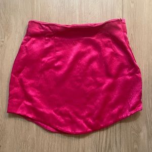 Zara, size S, hot pink mini skirt